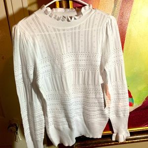 White Women’s Sweater
